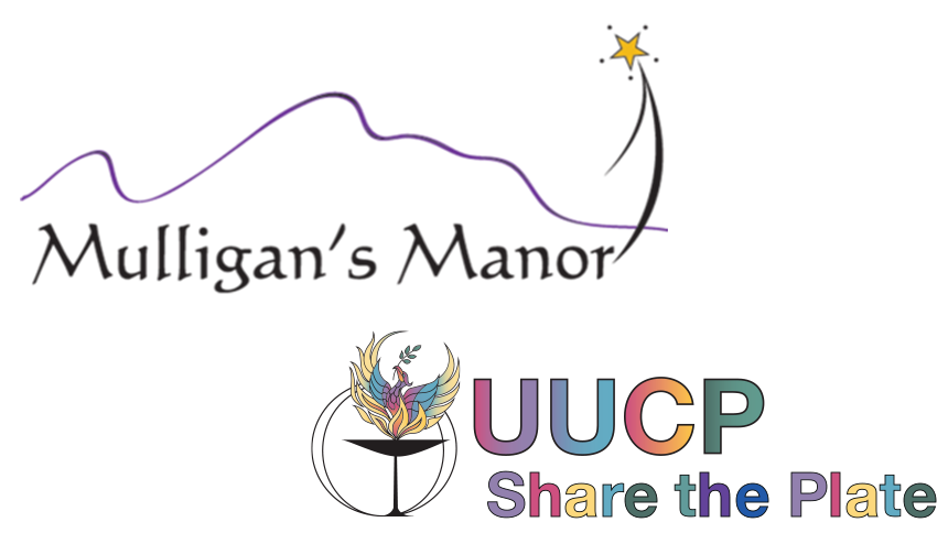 Mulligan's Manor logo | UUCP Share the Plate logo