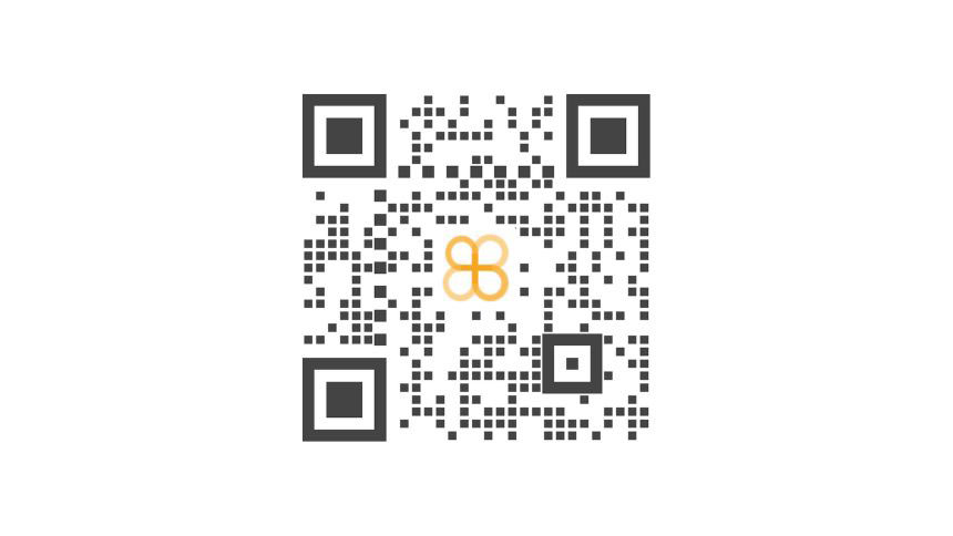A picture of a QR code for Gio Palumbo's hoverlay project