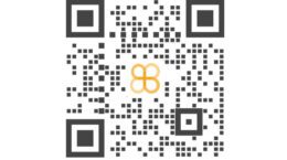 A QR code for Nigel, created with the Hoverlay app