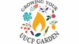 The growing your garden stewardship logo on a white background.